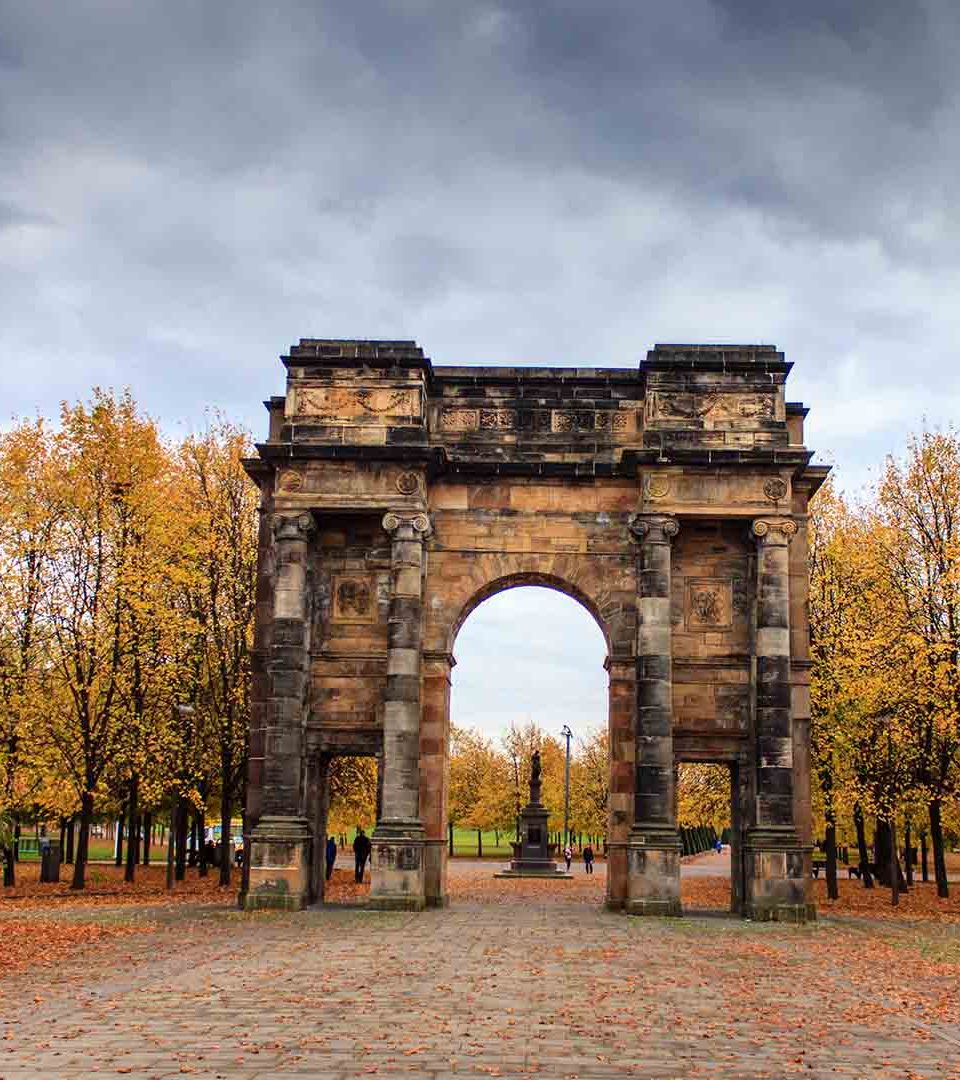 An arch in Glasgow