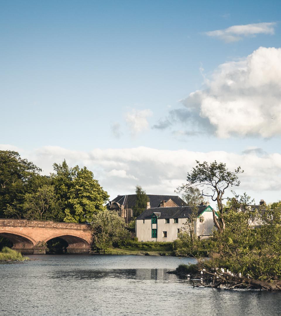 View of Callander in Stirlingshire