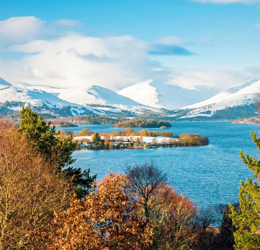 View of Loch Lomond from Craigie Fort