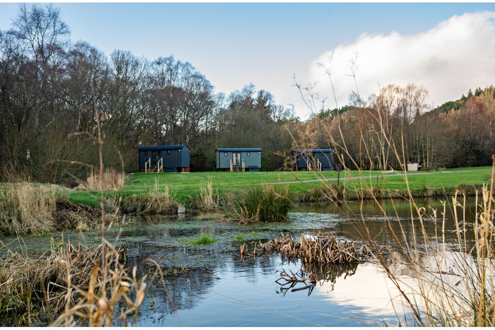 Goose, Duck and Dipper Shepherd Huts