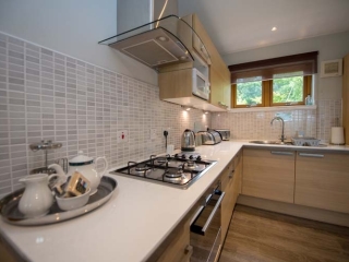 A Lodge Kitchen at Loch Lomond Waterfront A Lodge Kitchen at Loch Lomond Waterfront