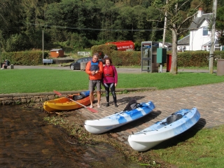 Balmaha canoes Loch Lomond