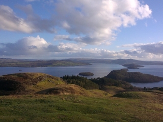 View of Loch Lomond from Conic Hill