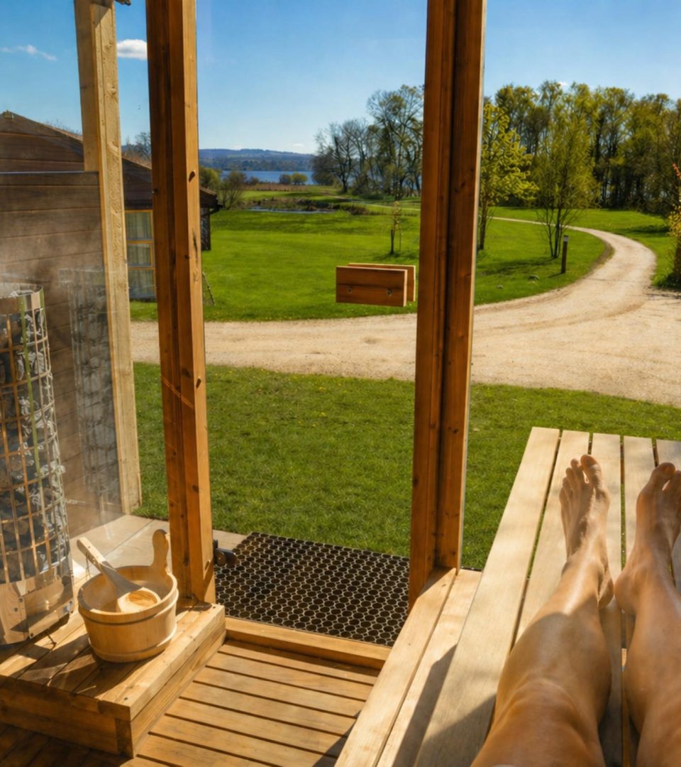 Loch Lomond wild sauna holidays surrounded by nature.