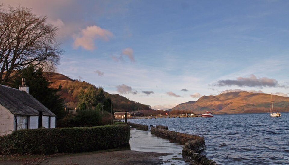 Luss, Loch Lomond - one of the best winter walks in Scotland.